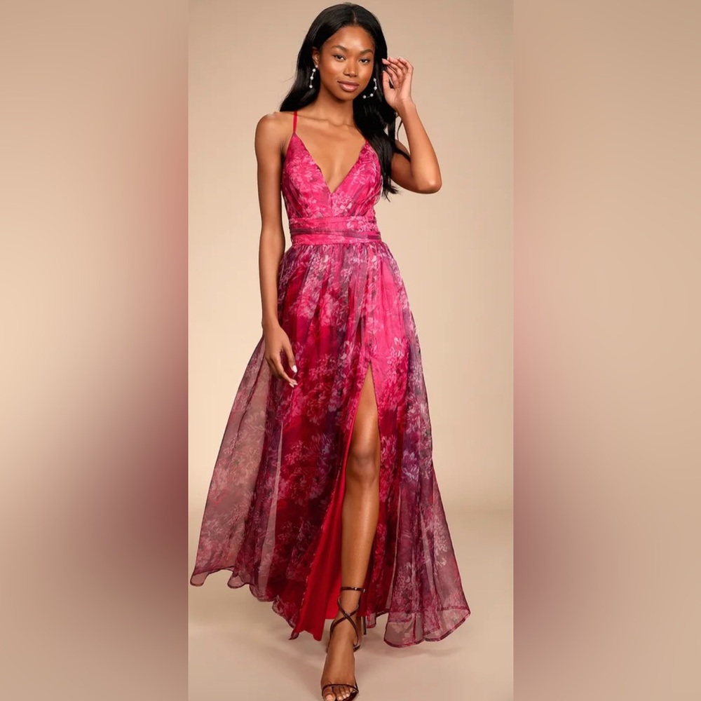 Floral Pink Dress